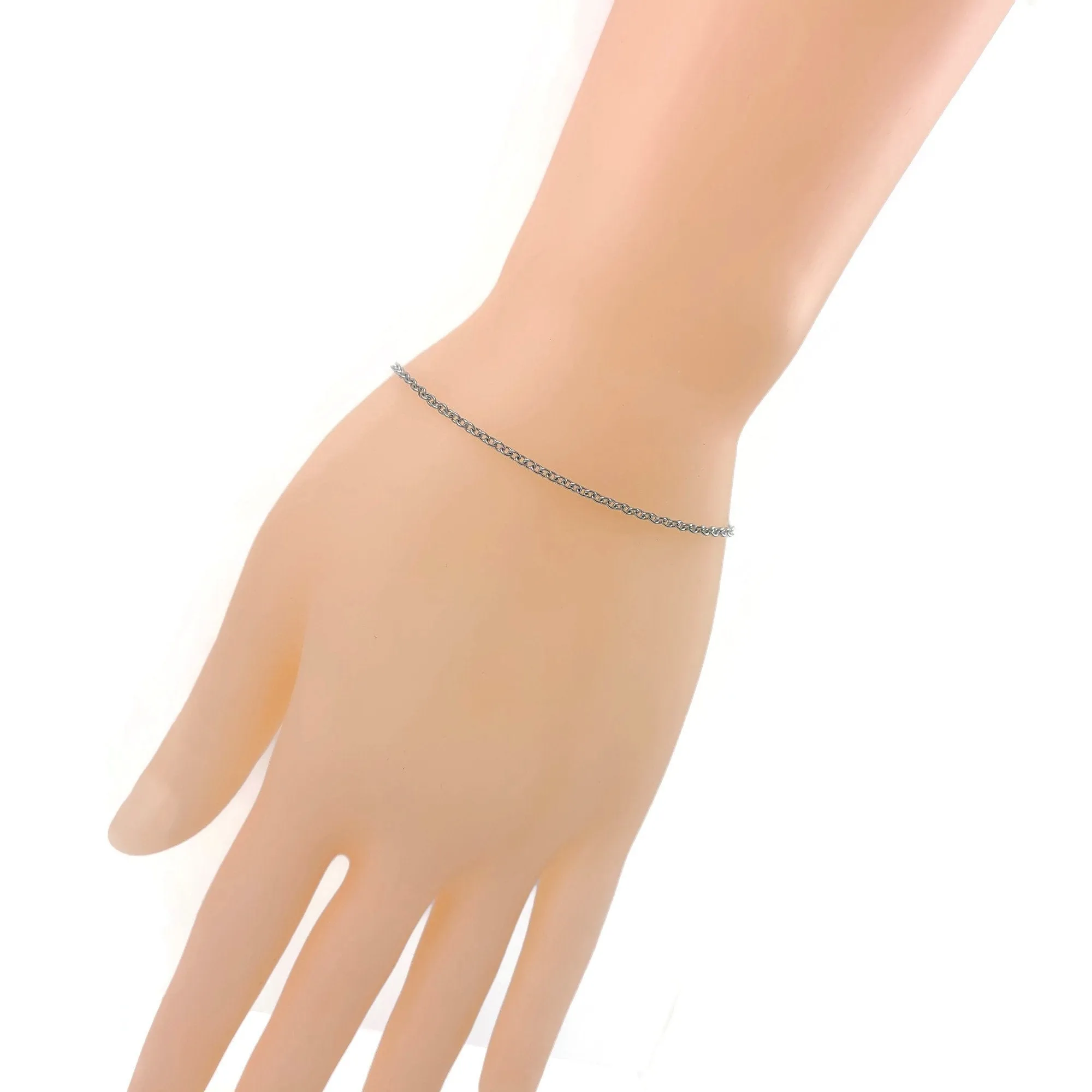 1 Dainty cable chain bracelet