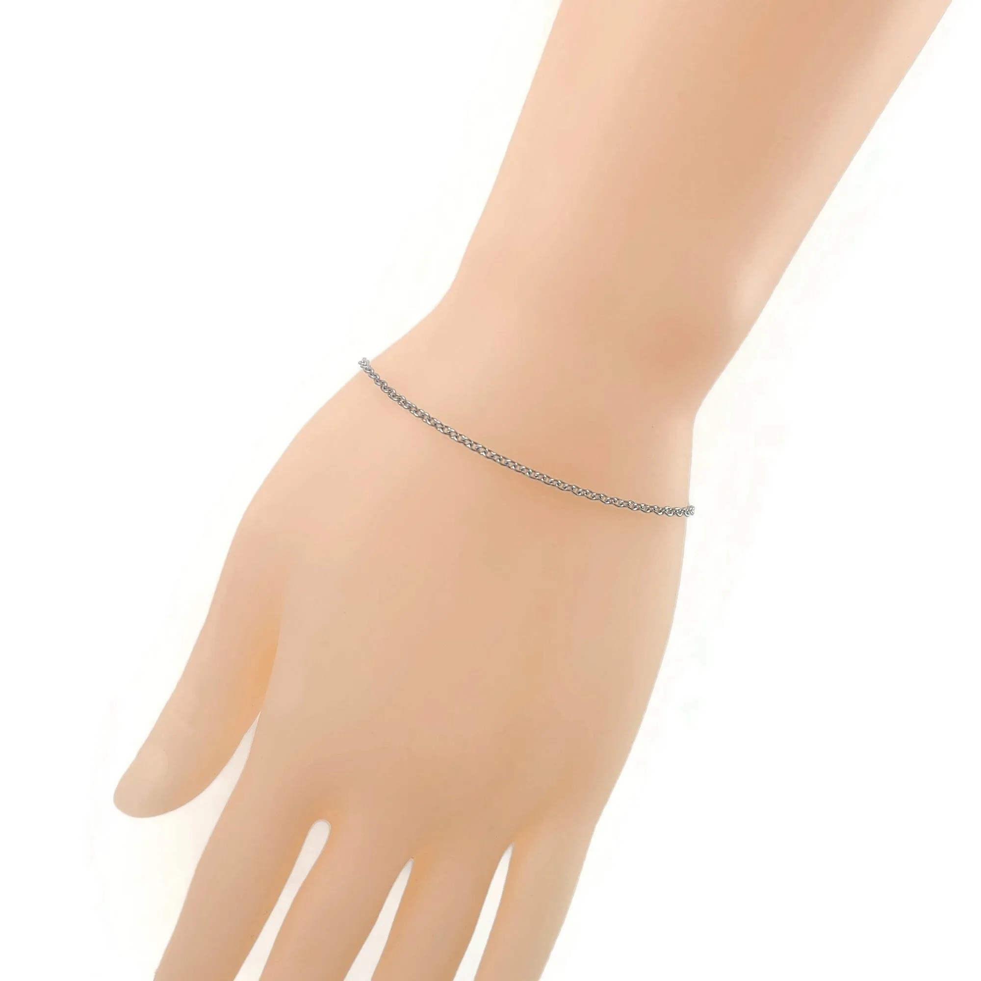 1 Dainty cable chain bracelet