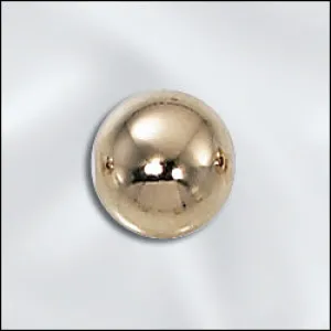 10mm Gold Filled Round Bead