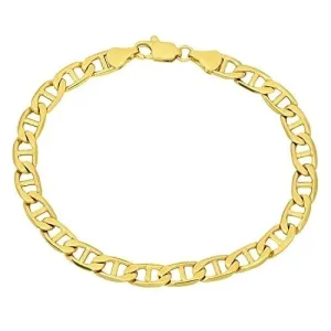 14k Gold Filled Mariner Bracelet Unisex 8