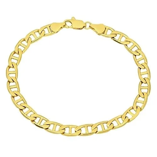 14k Gold Filled Mariner Bracelet Unisex 8