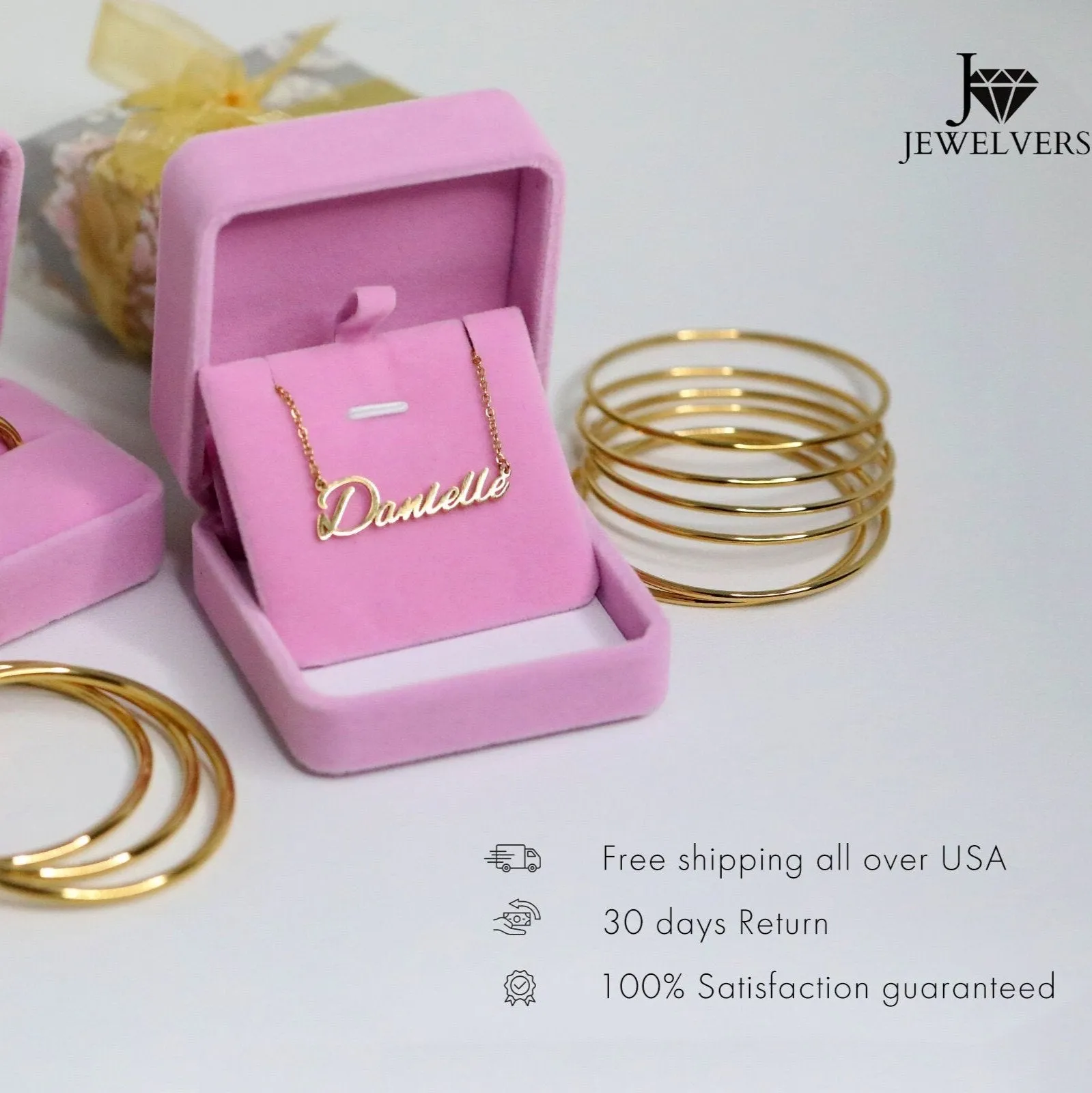 14K Gold-Filled Paperclip Chain Bracelet