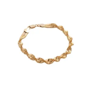 14k Gold Filled Twist Bracelet