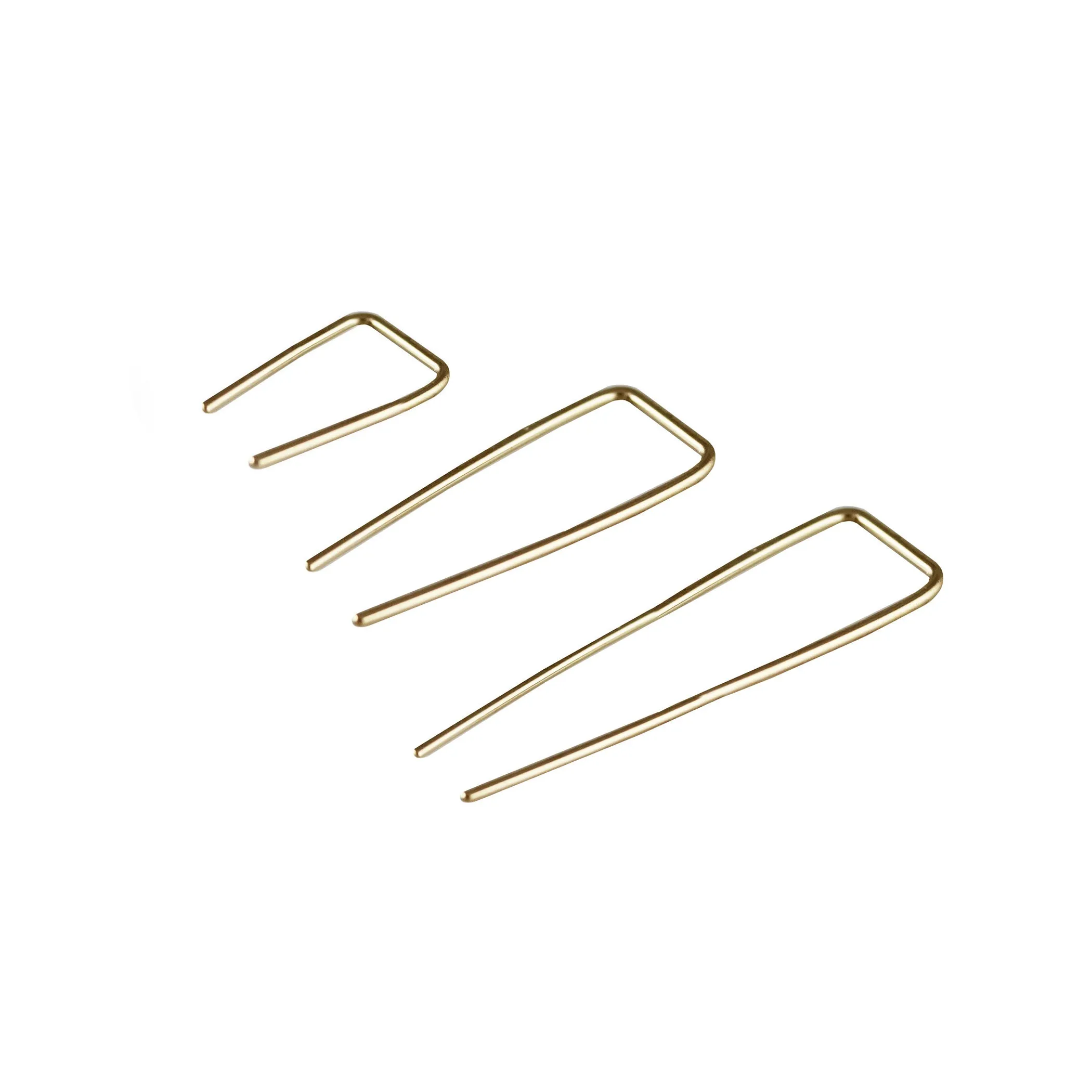 14K RECTANGLE WIRE HOOK EARRINGS