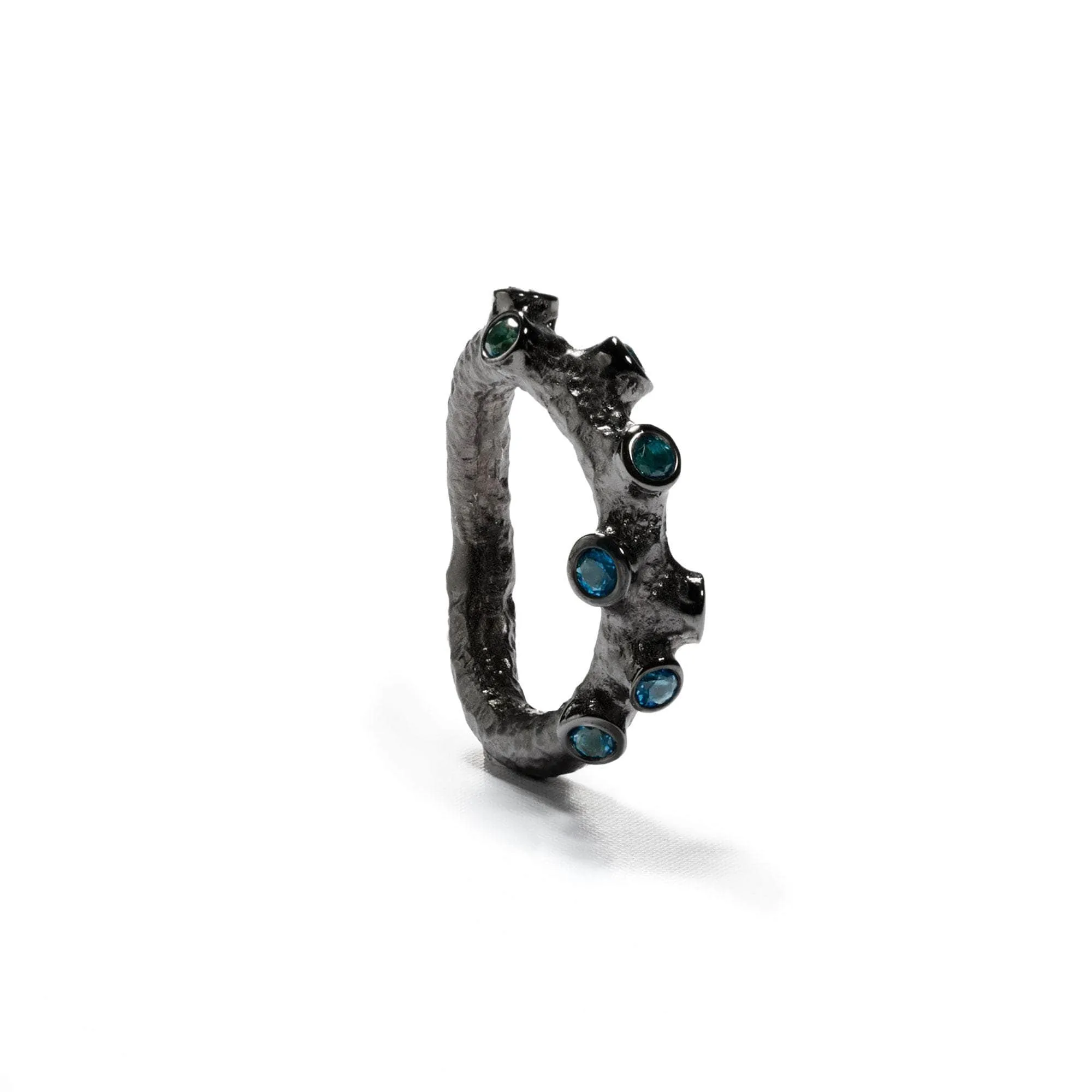 Akhta London Blue Topaz Ring