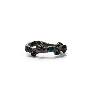 Akhta London Blue Topaz Ring