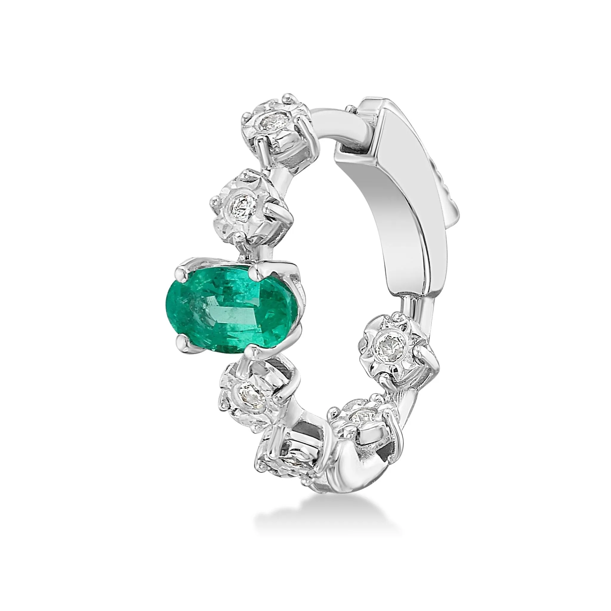 Amara Hoop Earrings - WG