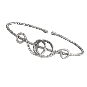 Bella Cavo Swirl Cuff Bracelet