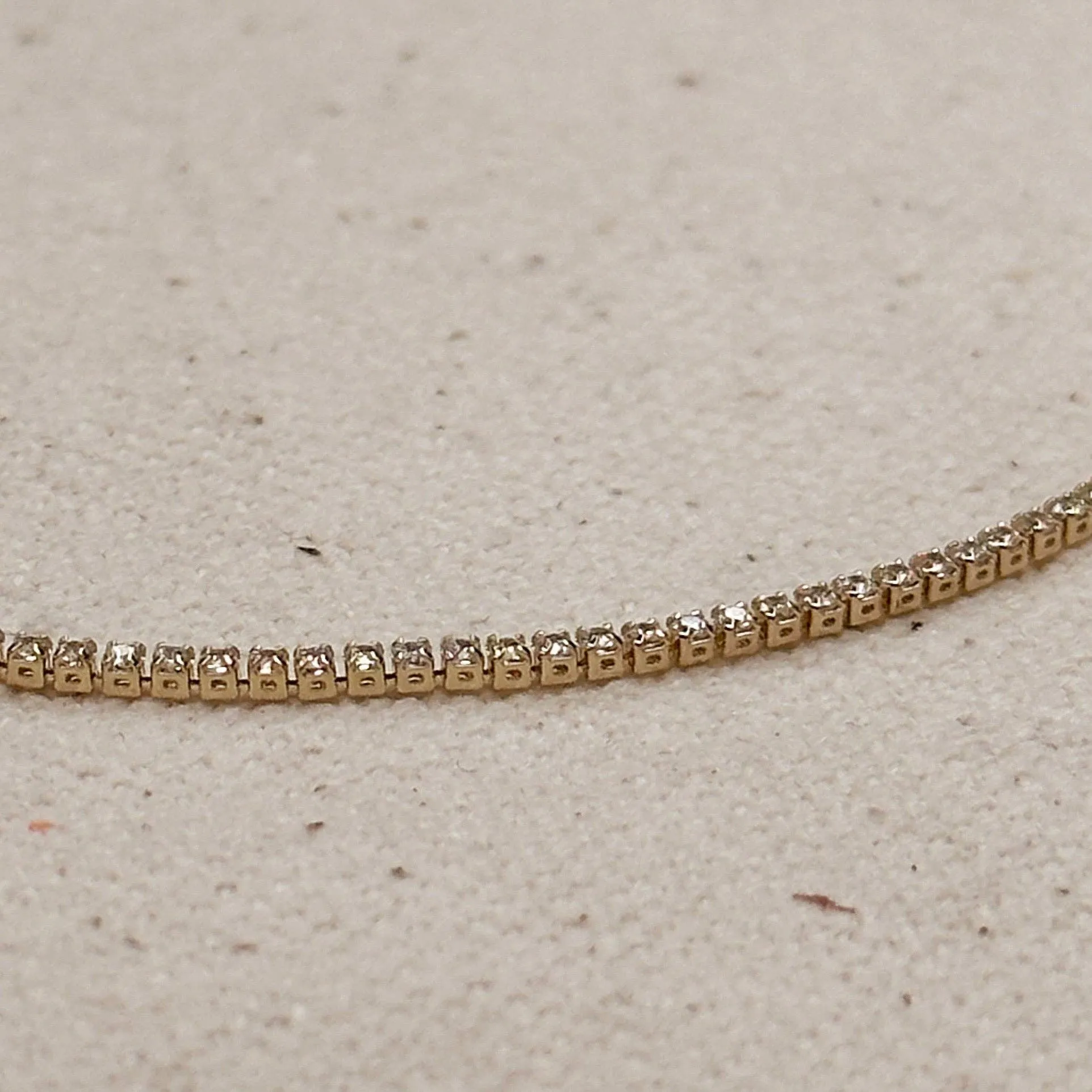 CZ Tennis Bracelet: Medium