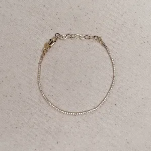 CZ Tennis Bracelet: Medium