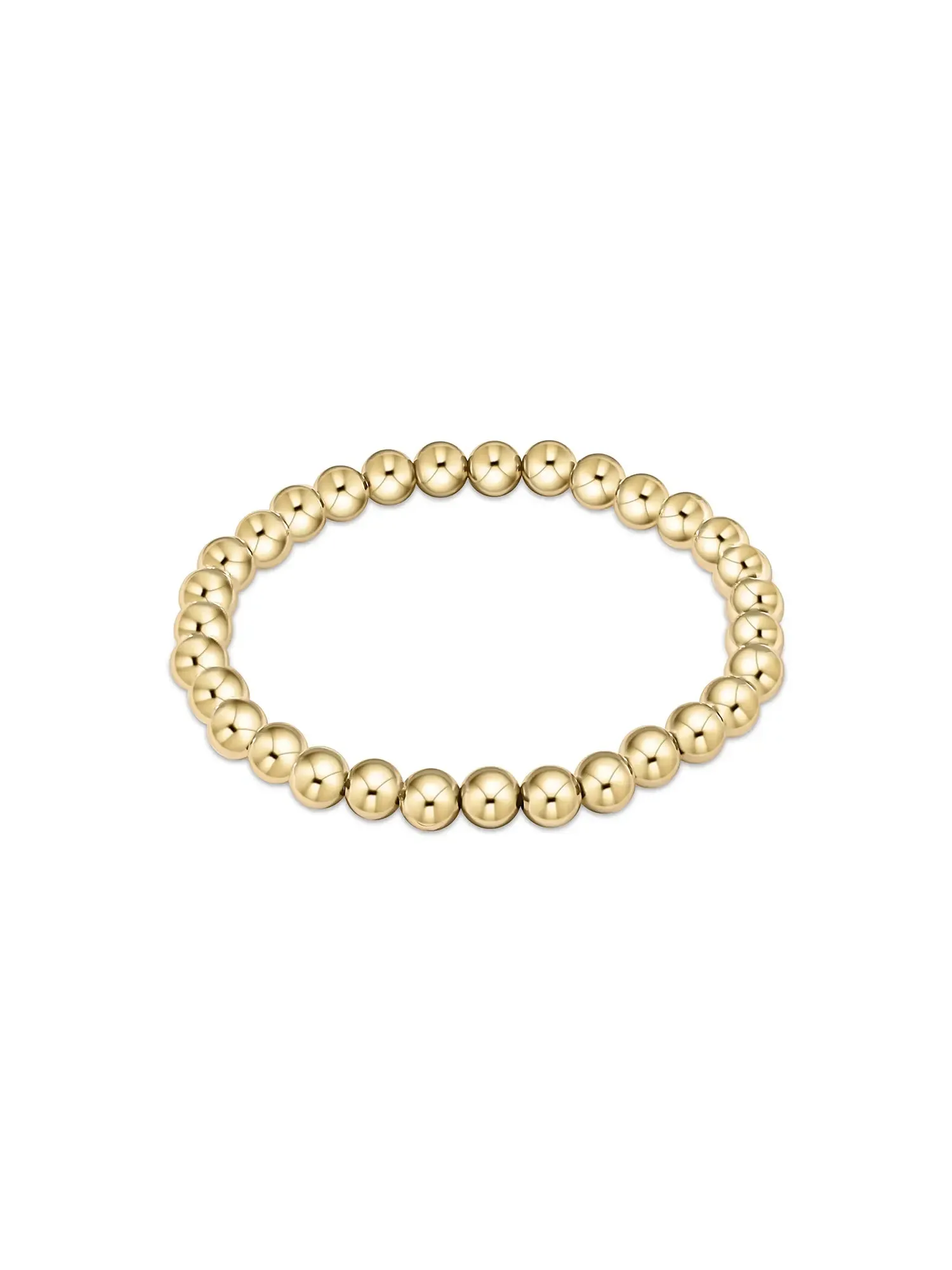 enewton Classic Gold Bead Bracelet: 6mm