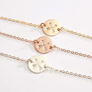 Friendship Crossed Arrows Bracelet - CG237BN. Starts at
