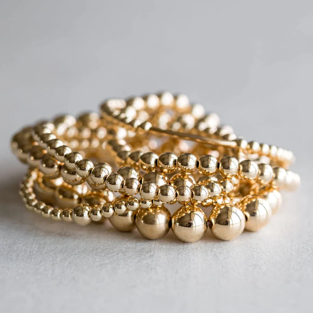 Gold Bracelet- 6MM