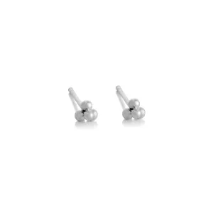Granule Stud, Silver
