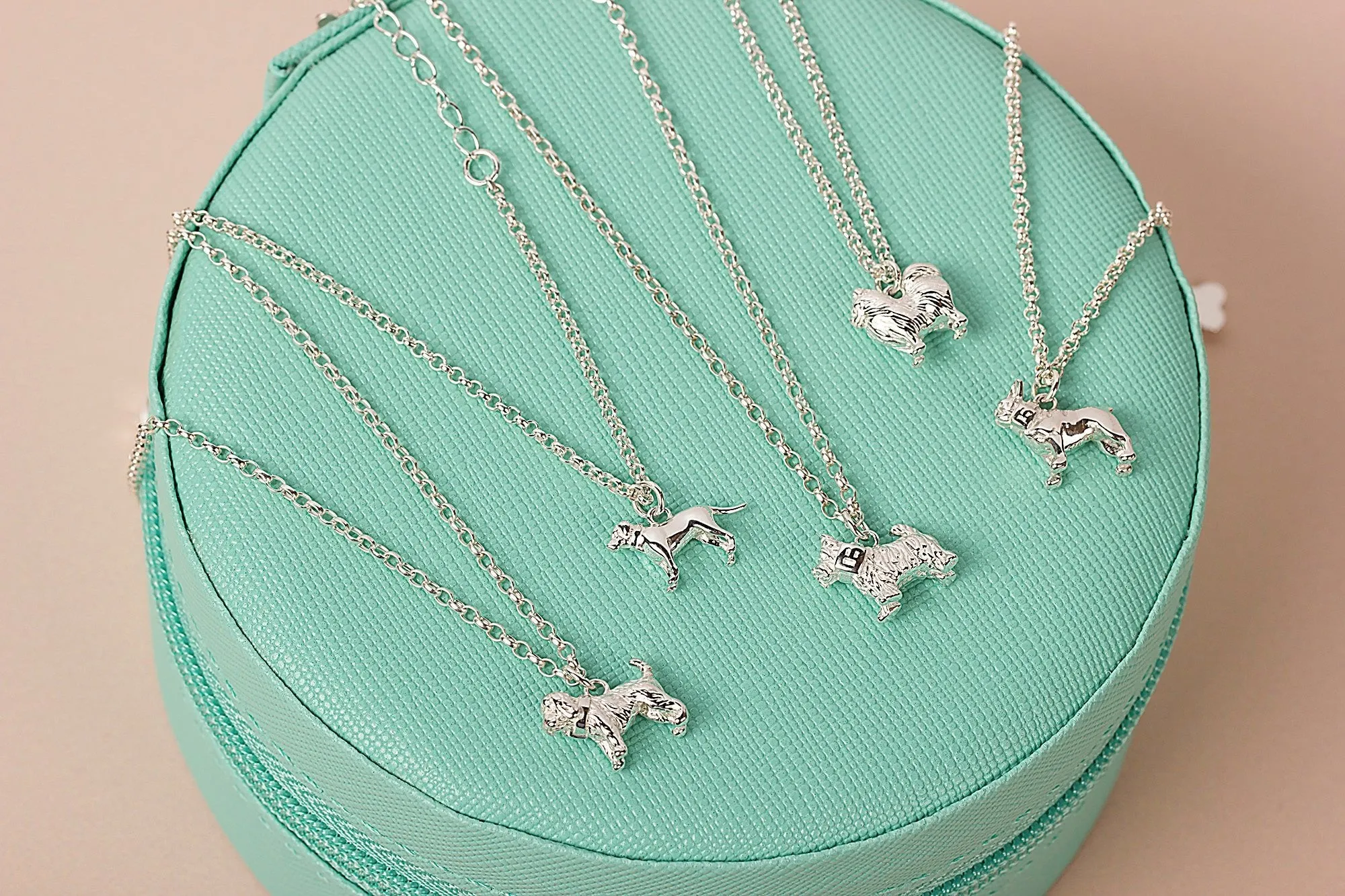 Guinea Pig Dainty Chain Bracelet - Personalised - Sterling Silver