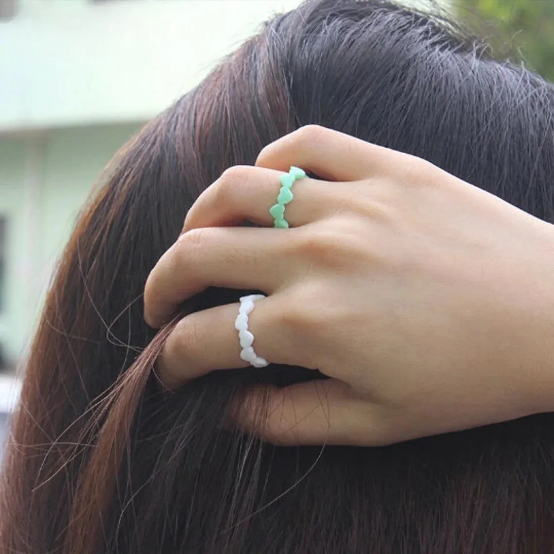 Heart Stack - Blue