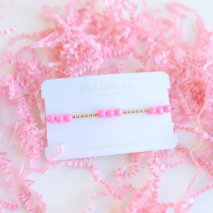 Hot Pink Bubble Bracelet