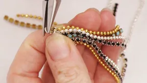 How to Make a Bracelet Using Nunn Design Ribbon Cord Ends
