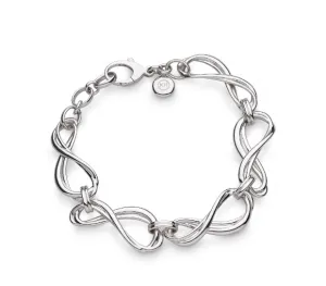 Kit Heath Sterling Silver Infinity Grande Link Bracelet (SI6083)