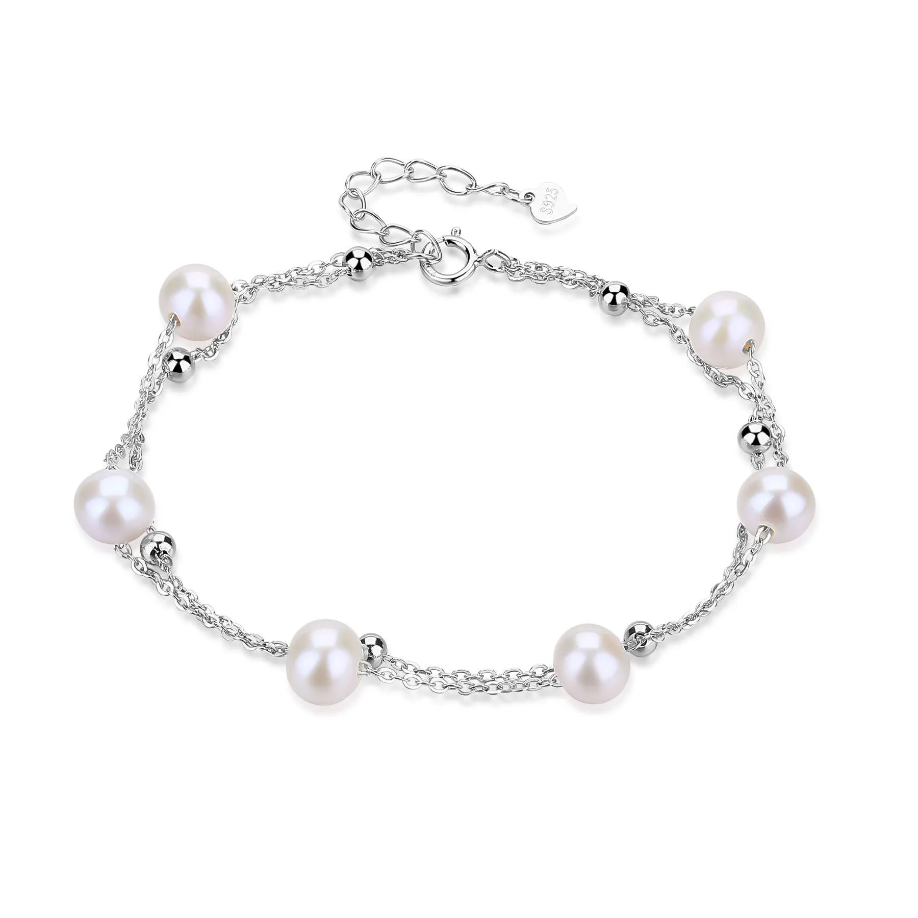 Layered Freshwater Pearl Bracelet