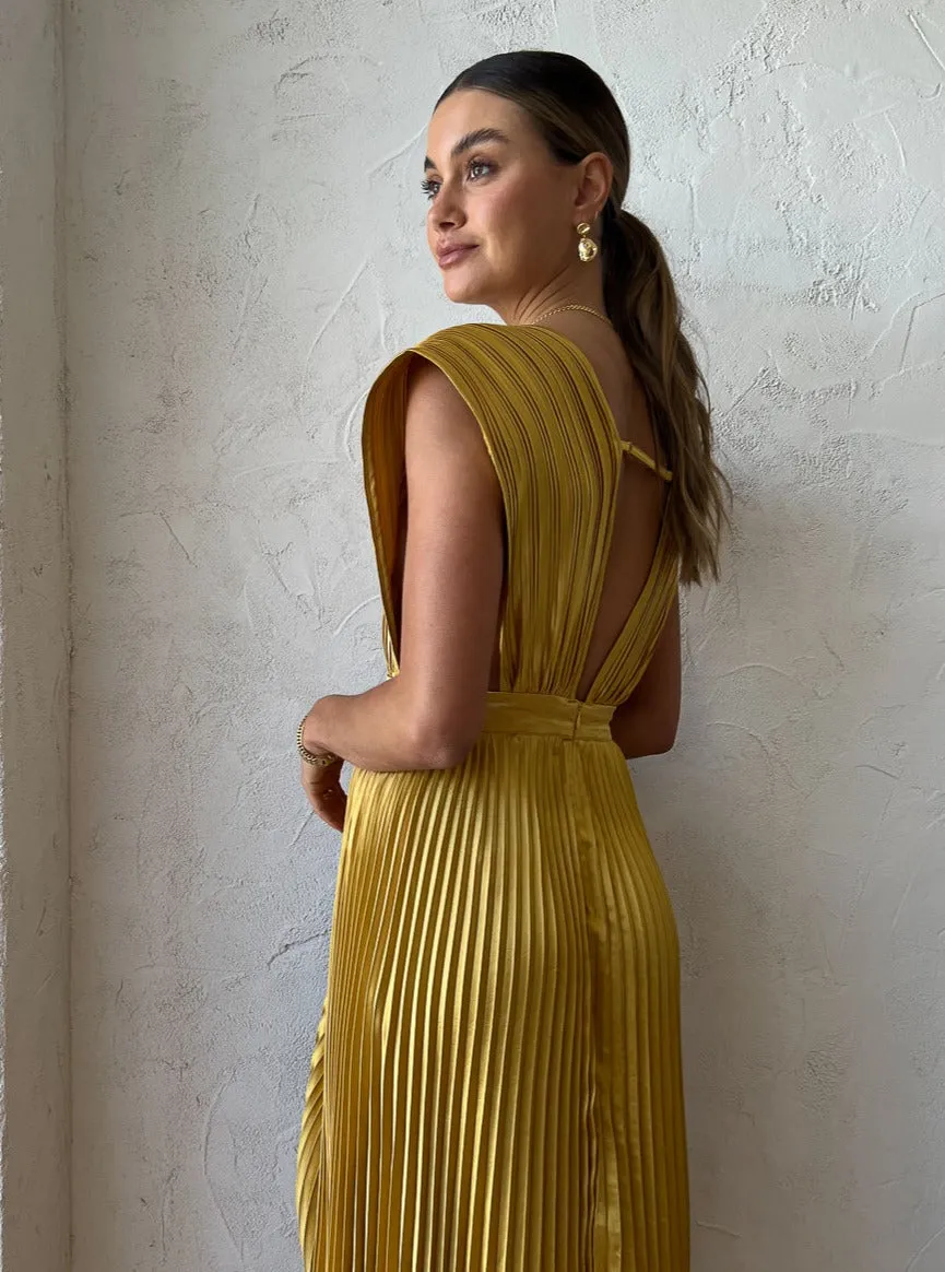 Lidee Gala Gown in Marigold
