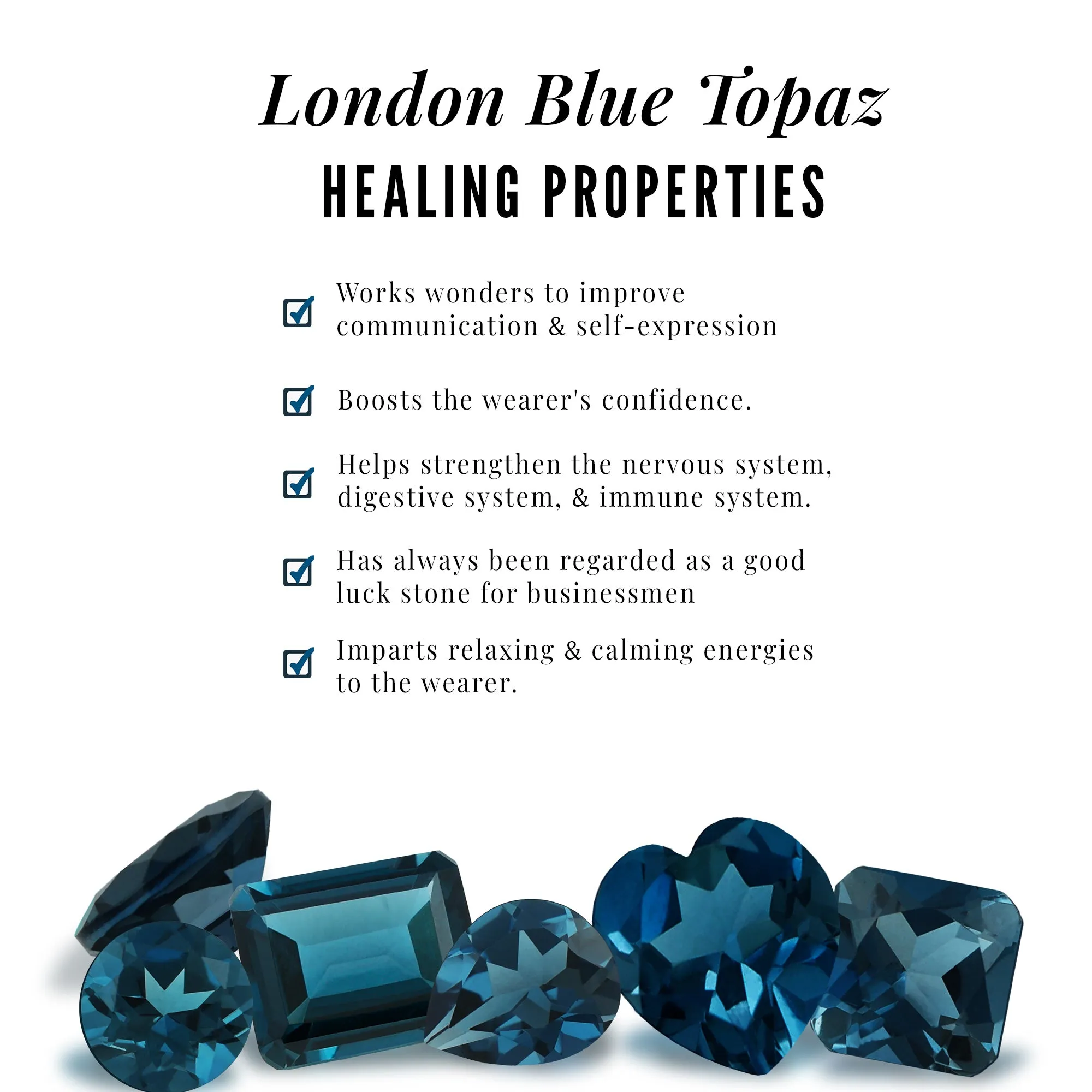 London Blue Topaz and Moissanite Flower Drop Earrings