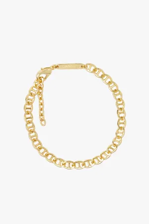 Mariner Chain Bracelet Gold Plated