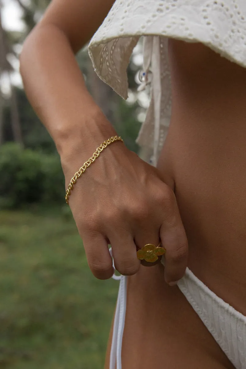 Mariner Chain Bracelet Gold Plated