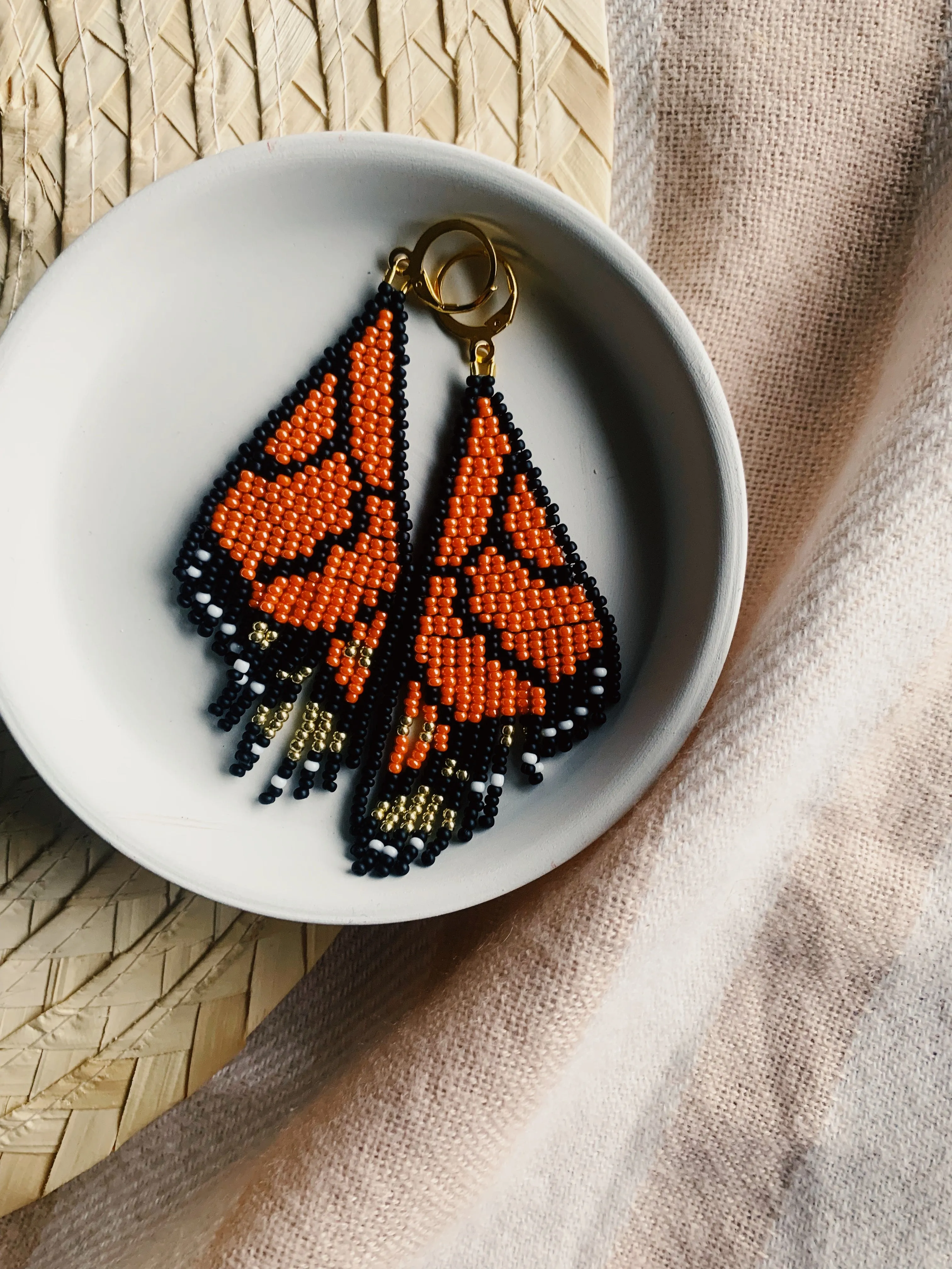Monarch Butterfly Earrings