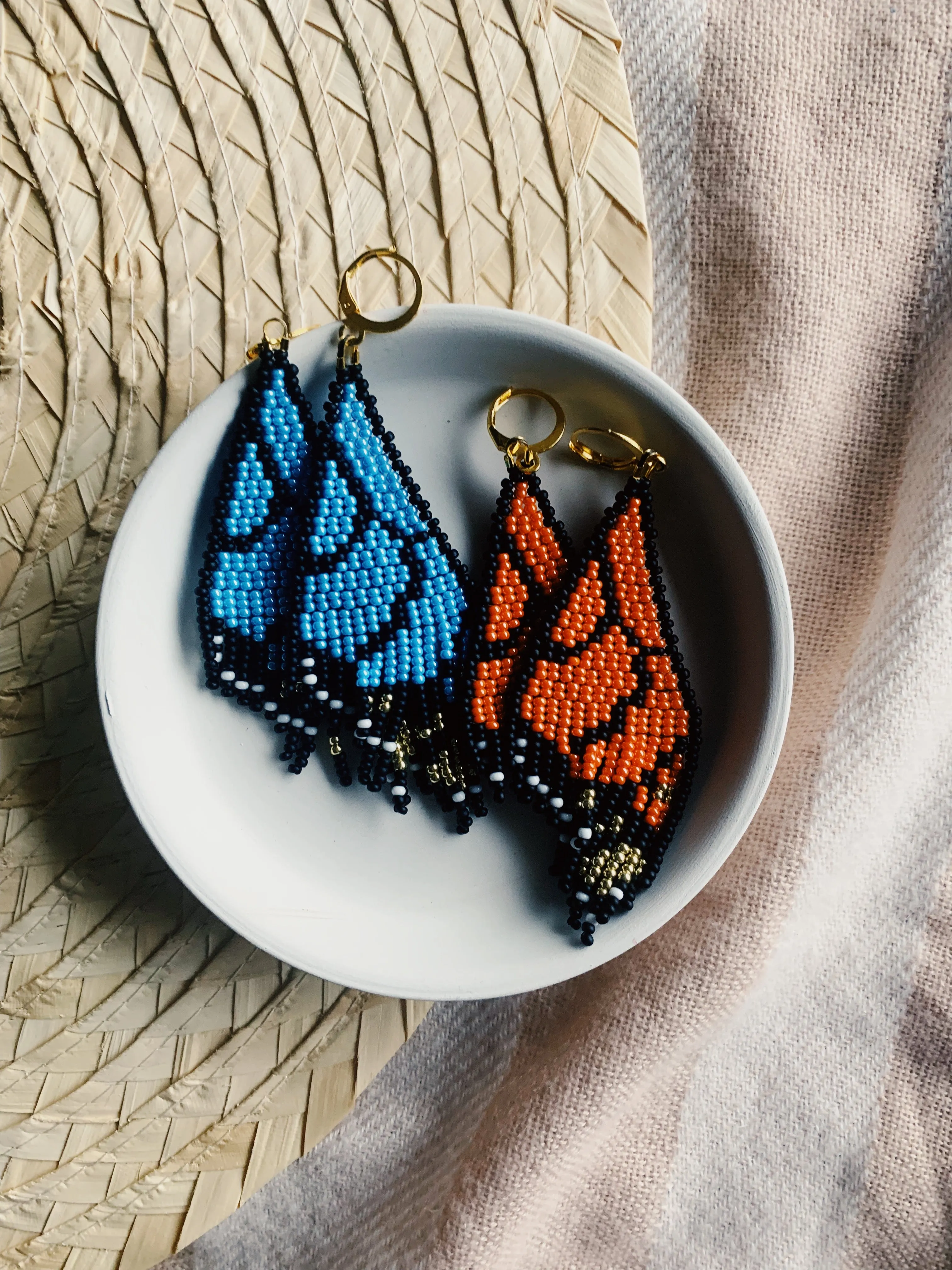 Monarch Butterfly Earrings