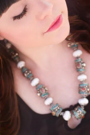 Naga Shell Statement Necklace