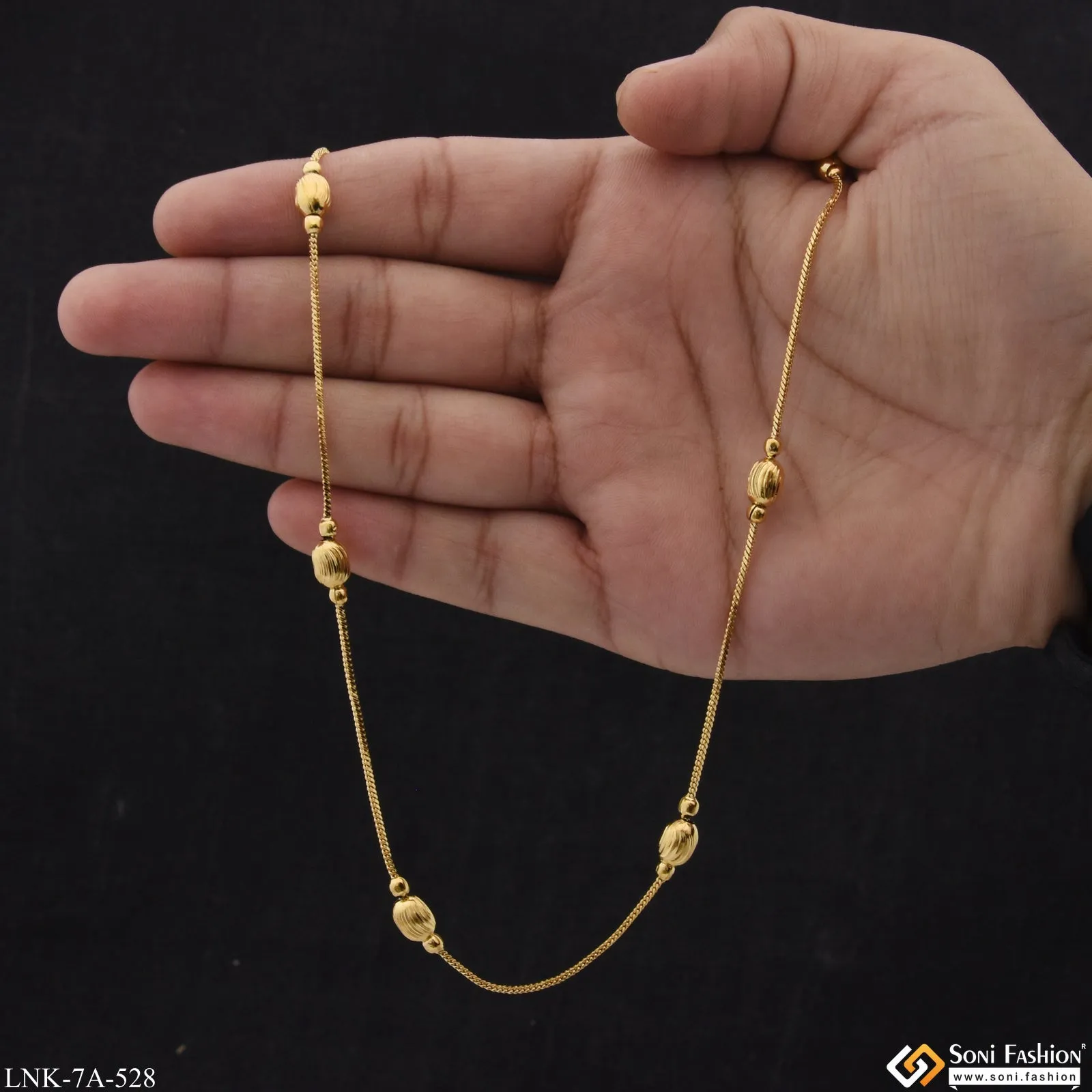 New Style Decorative Design Gold Plated Chain for Ladies - Style A528