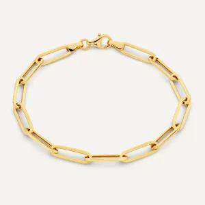 Paperclip Chain Bracelet