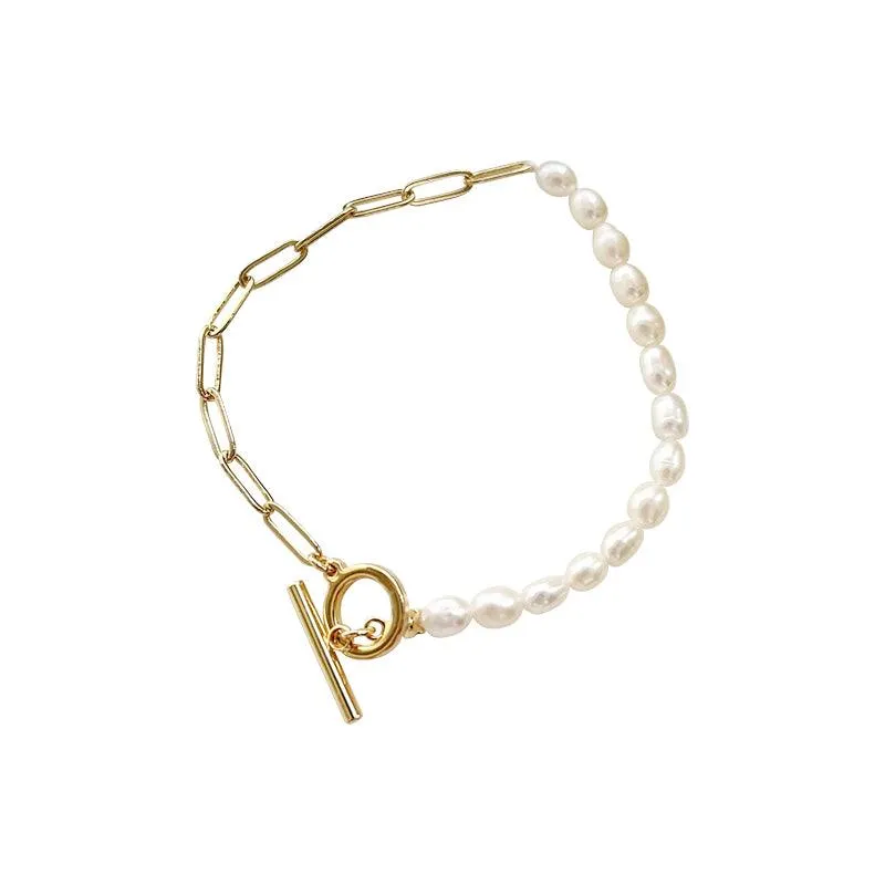 Pearl Chainlink Bracelet