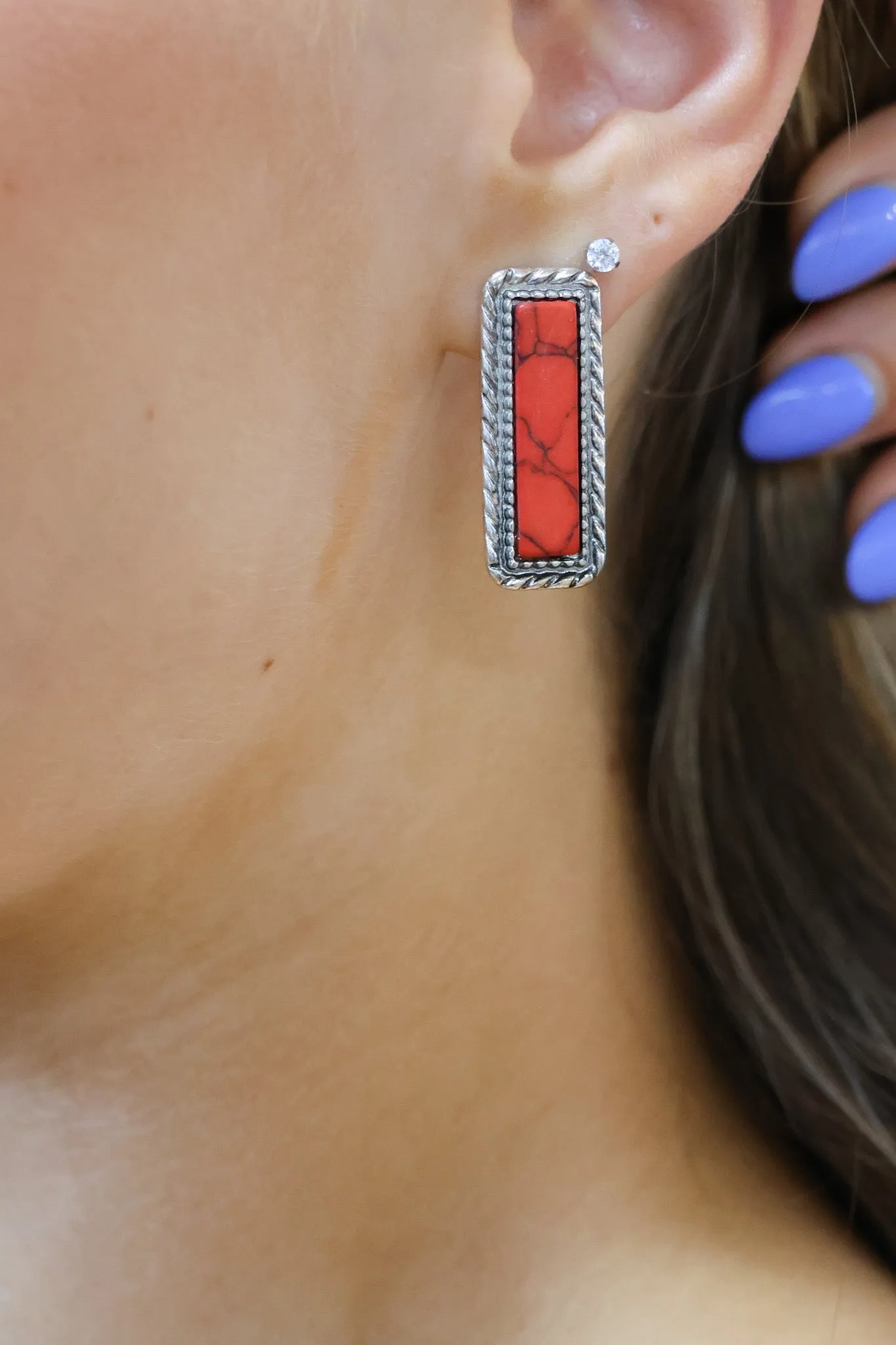 Penthouse Turquoise Earrings