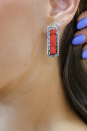 Penthouse Turquoise Earrings