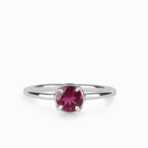 Pink Tourmaline Ring