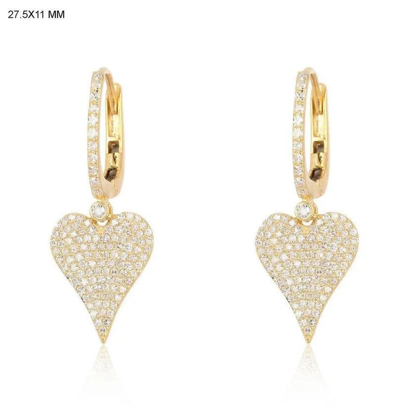 Shining Halo Drop Earrings