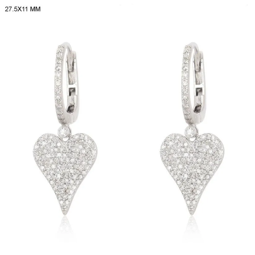 Shining Halo Drop Earrings