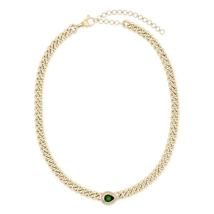 Shining Infinity Diamond Link Necklace