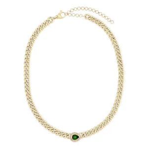 Shining Infinity Diamond Link Necklace