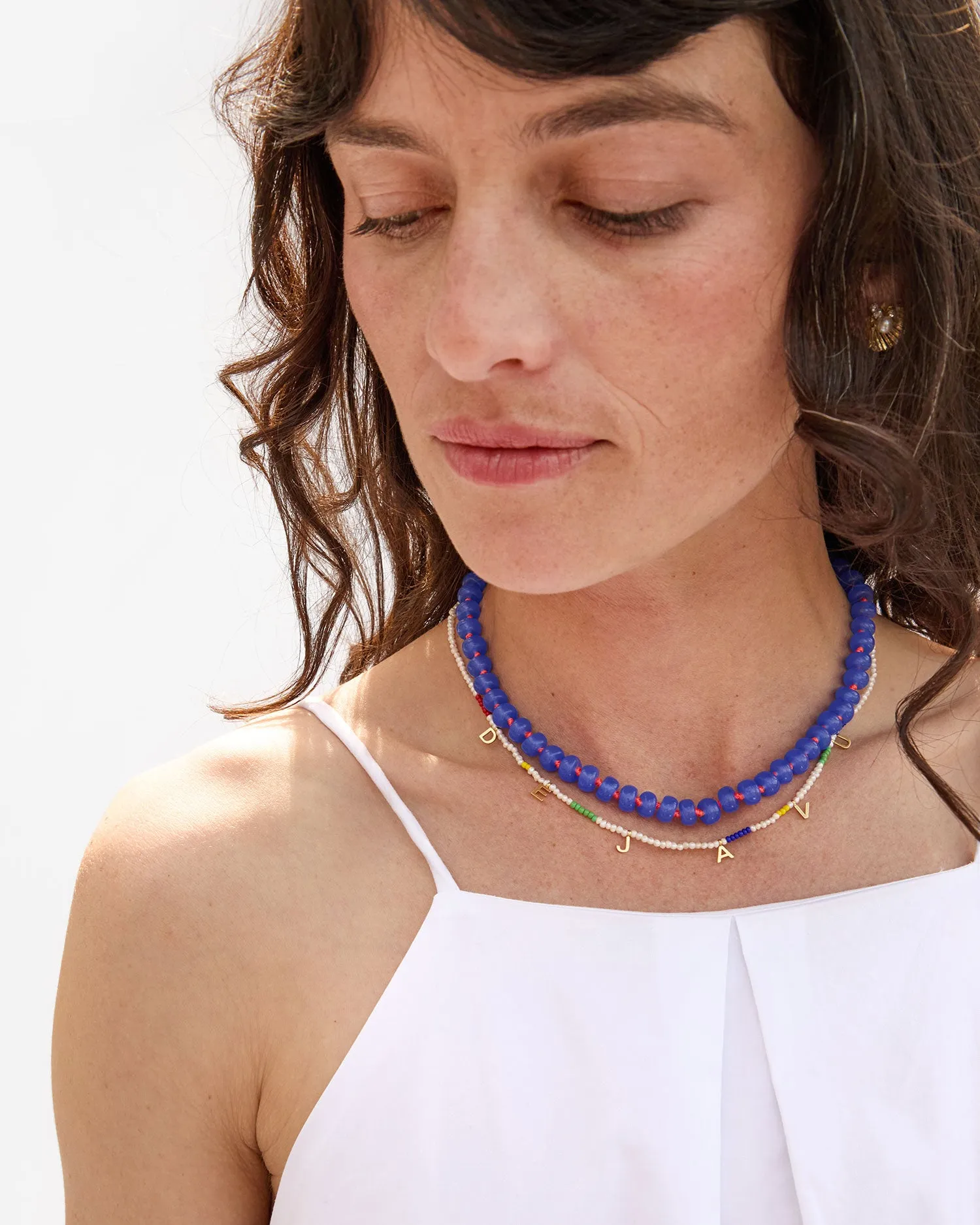 Stone Slice Necklace