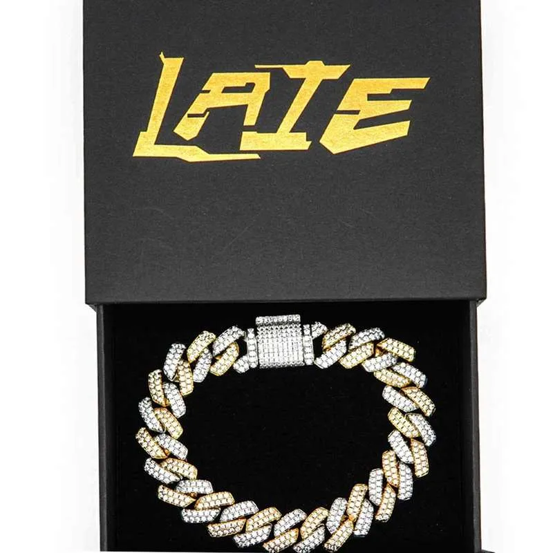 The Gangster Trap IV® - 14mm Two Tone Prong Bracelet