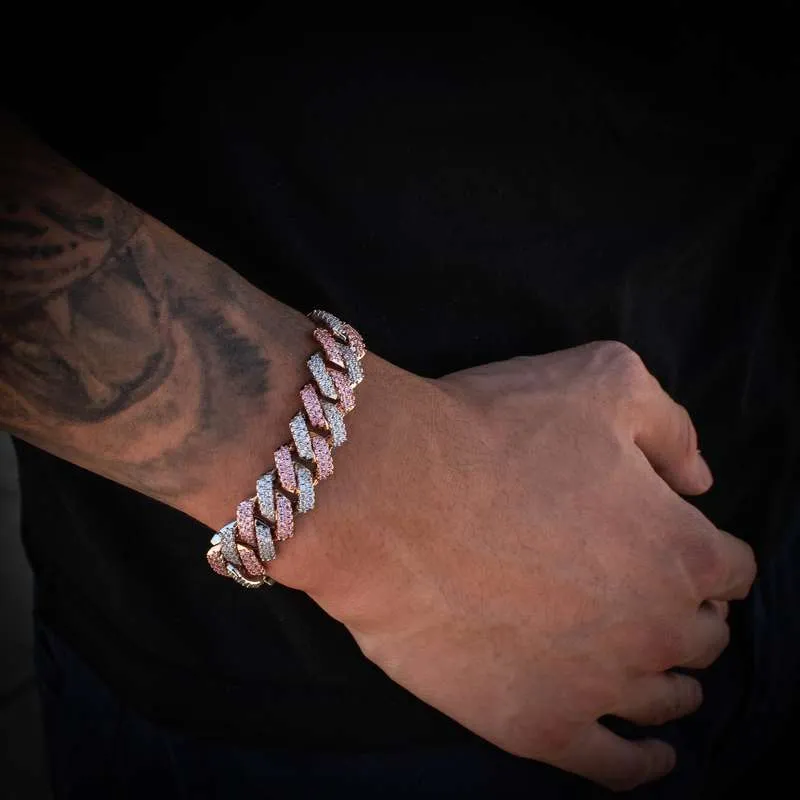 The Gangster Trap IV® - 14mm Two Tone Prong Bracelet