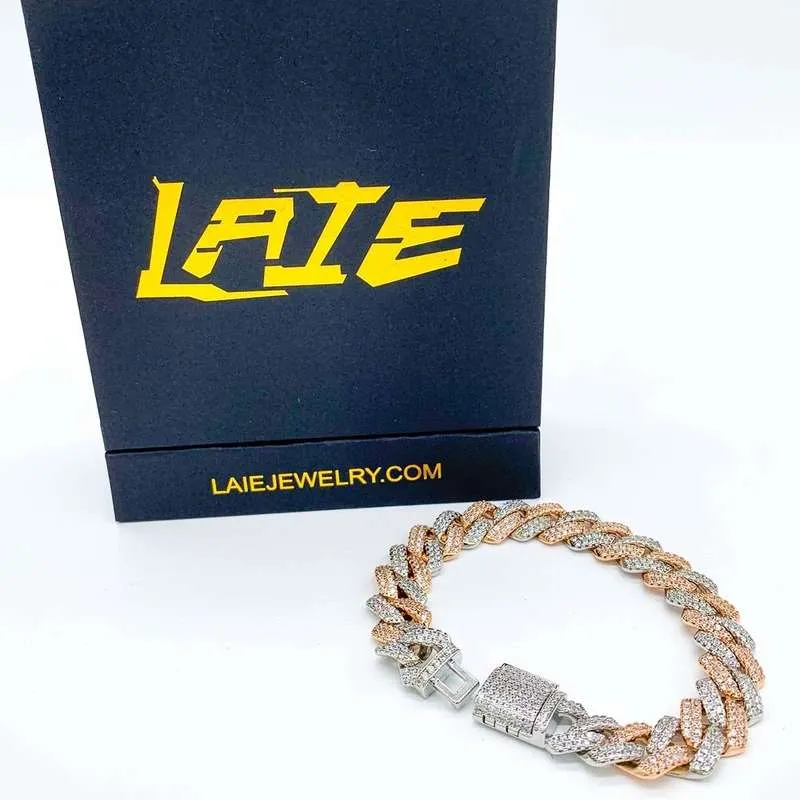 The Gangster Trap IV® - 14mm Two Tone Prong Bracelet
