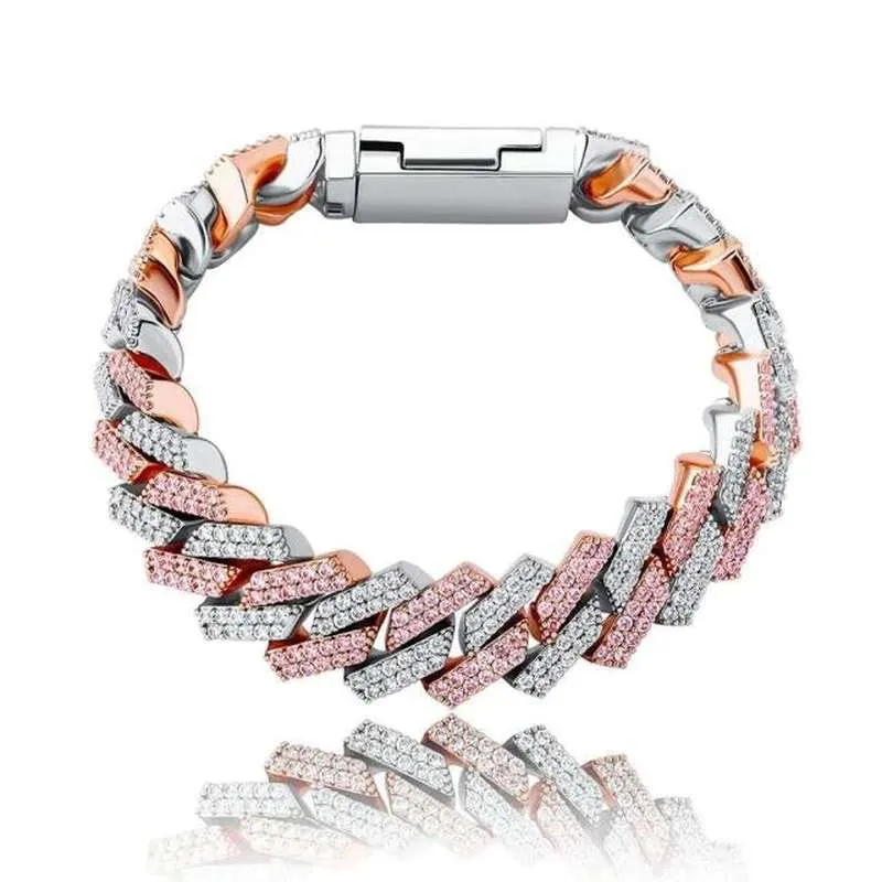 The Gangster Trap IV® - 14mm Two Tone Prong Bracelet
