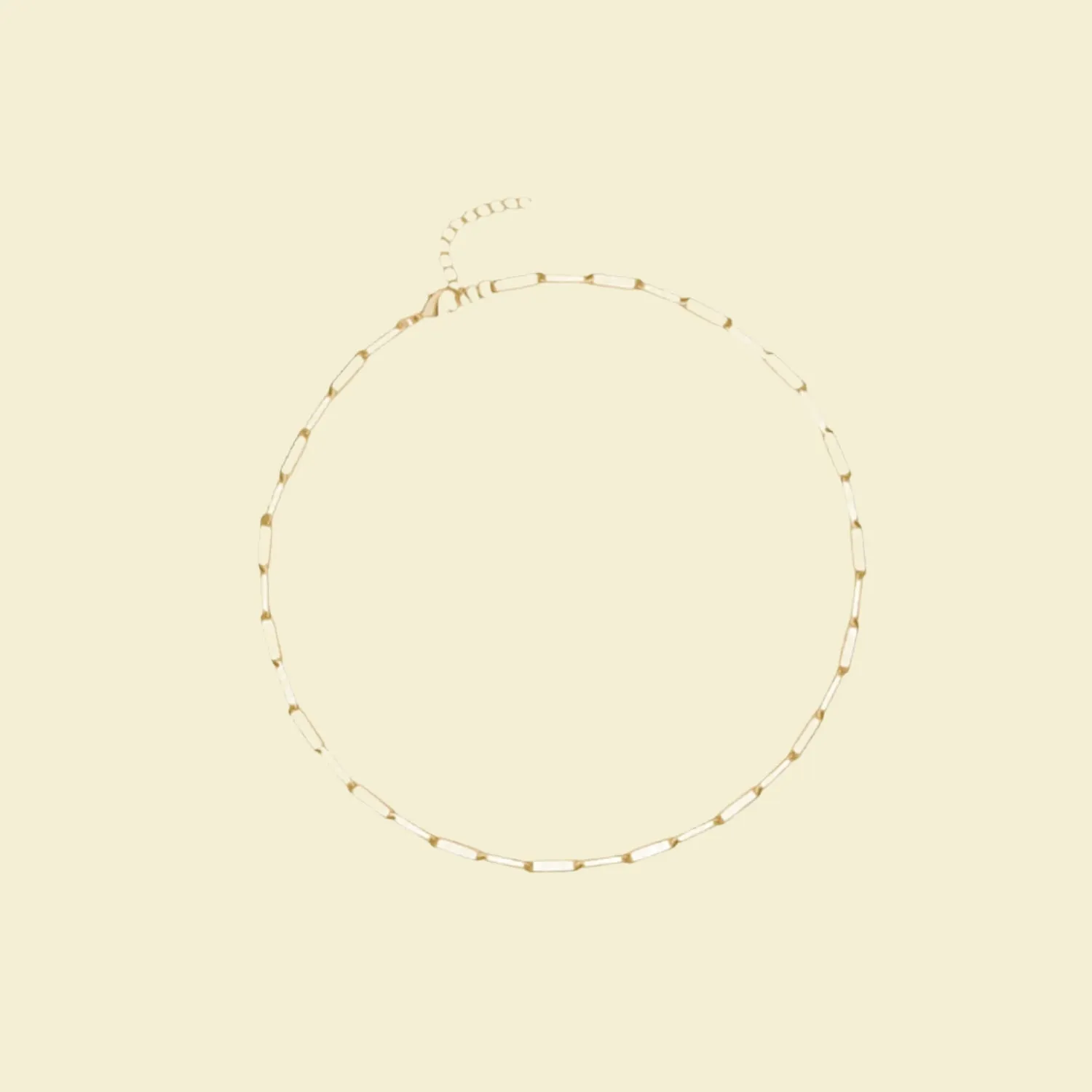 Thin Paperclip Bracelet
