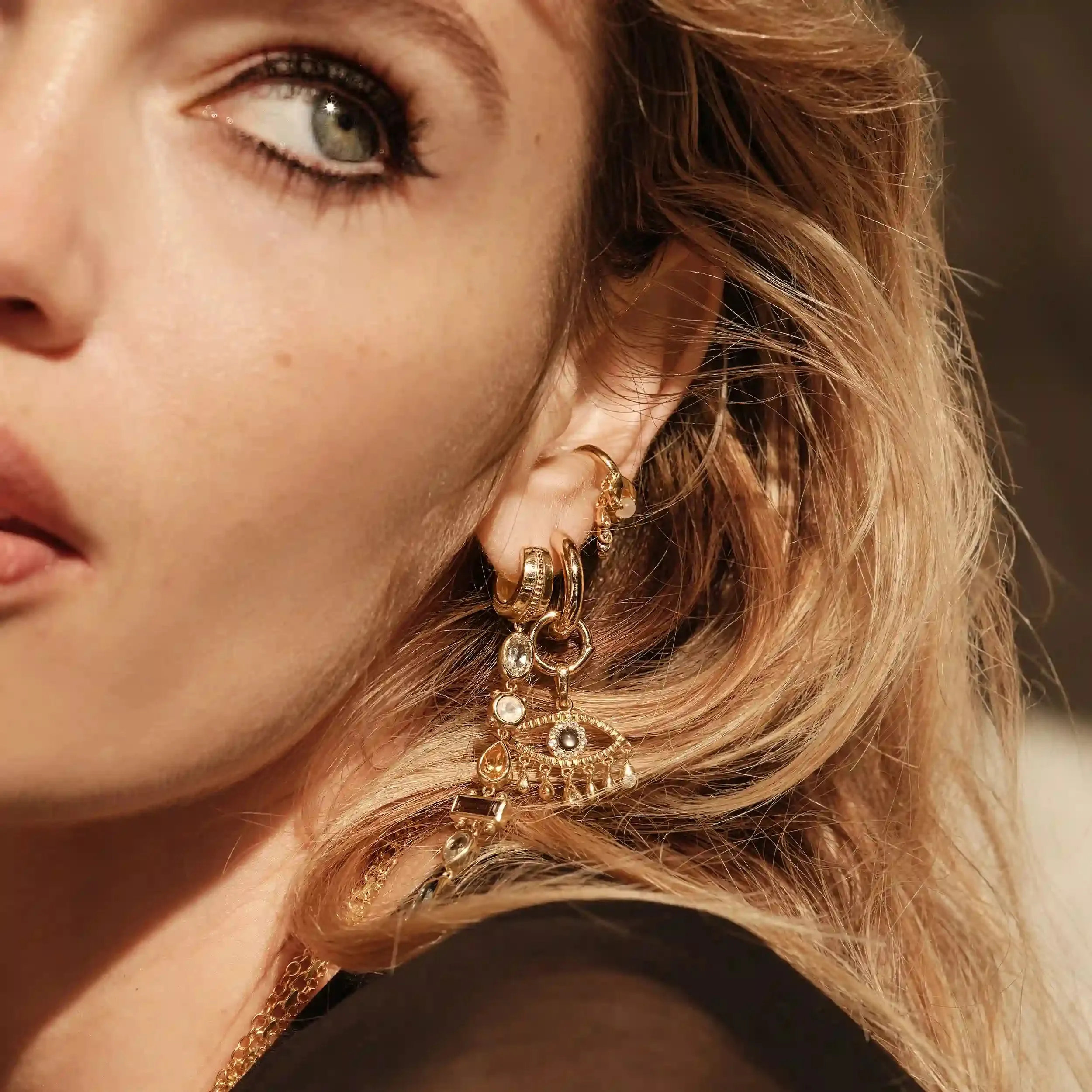 Third Eye Charm Earrings
