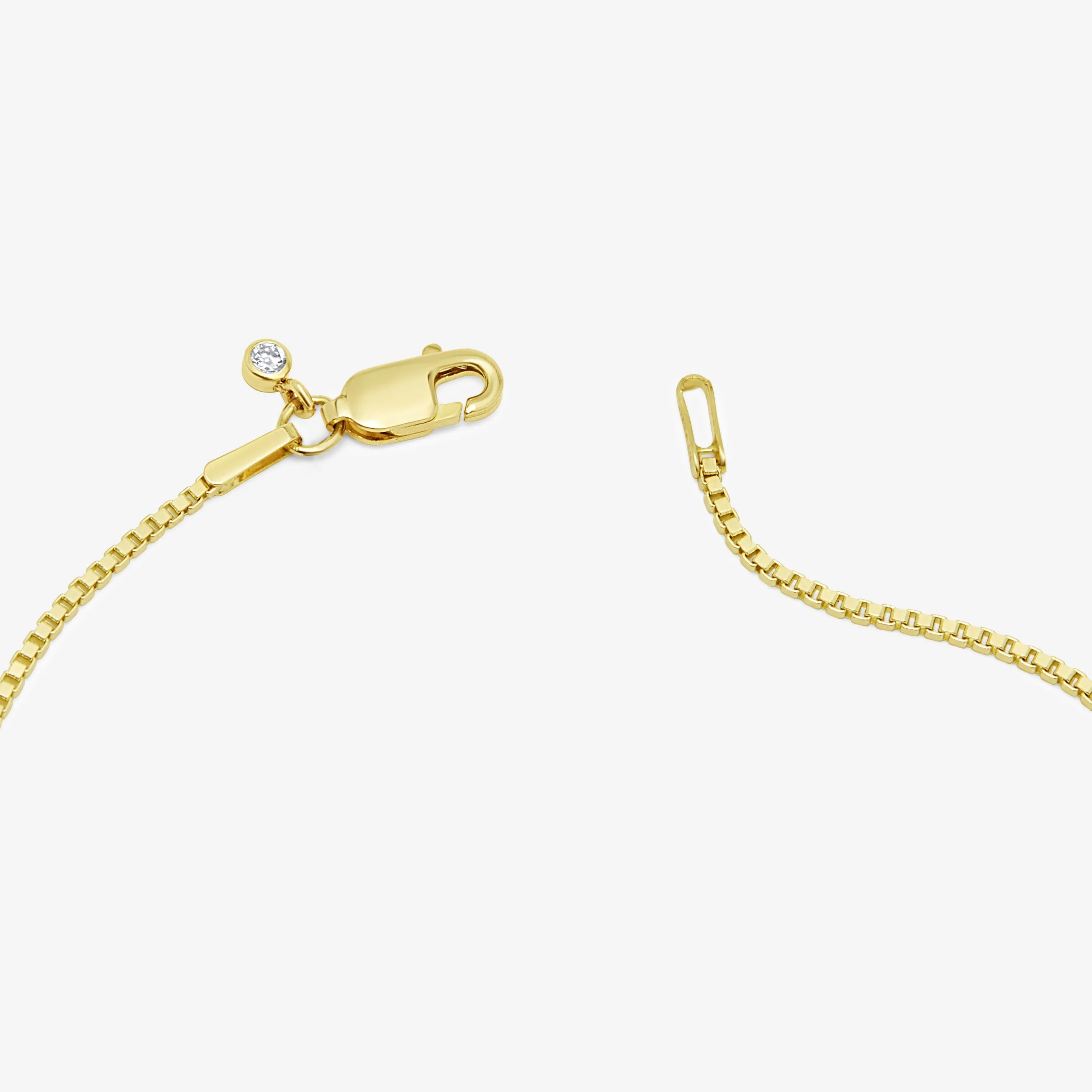 Tiny Diamond Drop Bracelet