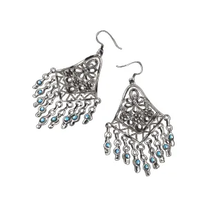 Turquoise Beaded Earrings